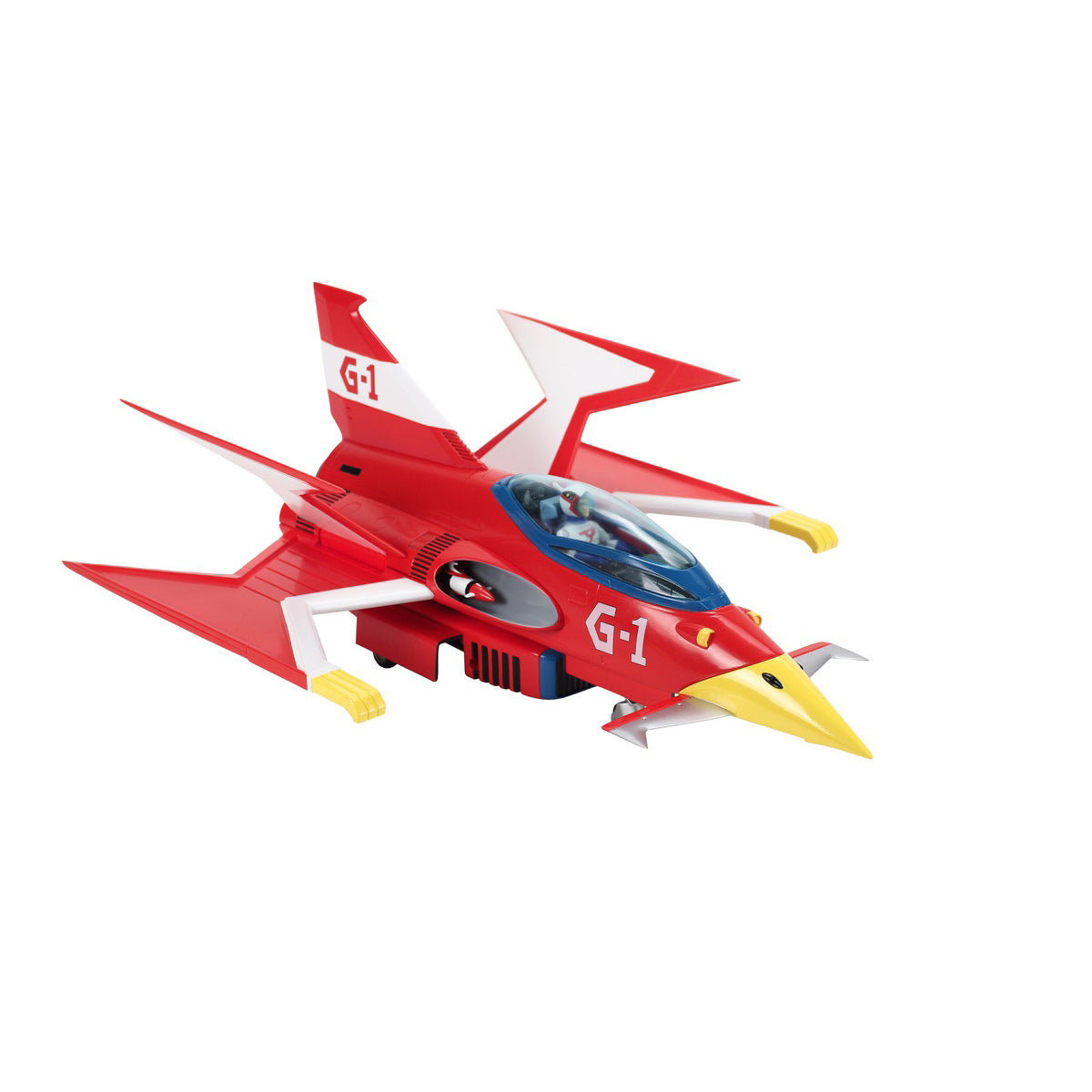 Ramen Toy, Gatchaman 2 G1 Eagle Sharp With Ken The Eagle, Action Figures