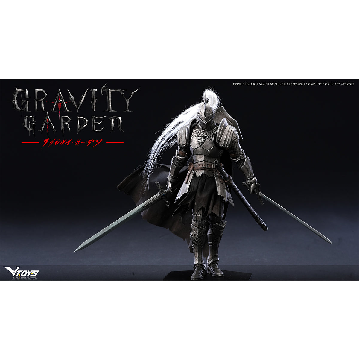 VTOYS VSD011 Gravity Garden Silver Moon Knight VSD011 1/12 Scale Action Figure