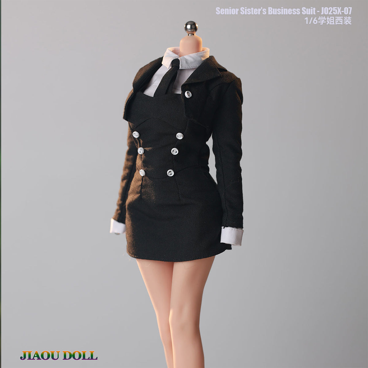 JIAOUDOLL Senior Student Suit Girl Group Short Blazer Doll Clothes Accessory Fit 1/6 Scale 12-inches Figure