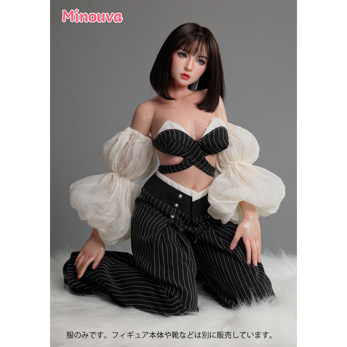 Minova Mina: Doll Body + Precision Finger Bones + Official Outfit + Shoes Complete Set