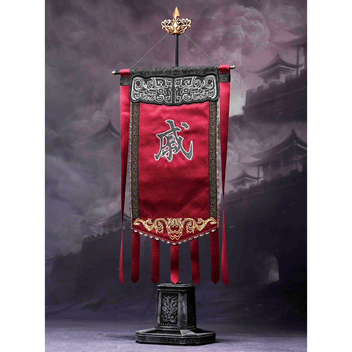 POPTOYS The Ver.C Banner For Heroine Mrs.Qi Action Figures