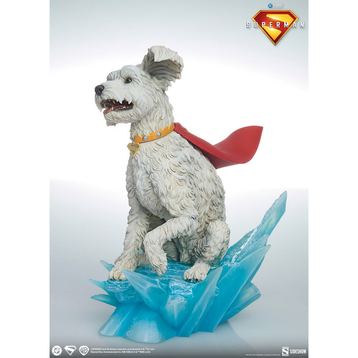 Sideshow, New Movie Version Krypto/Superman, Art Statue