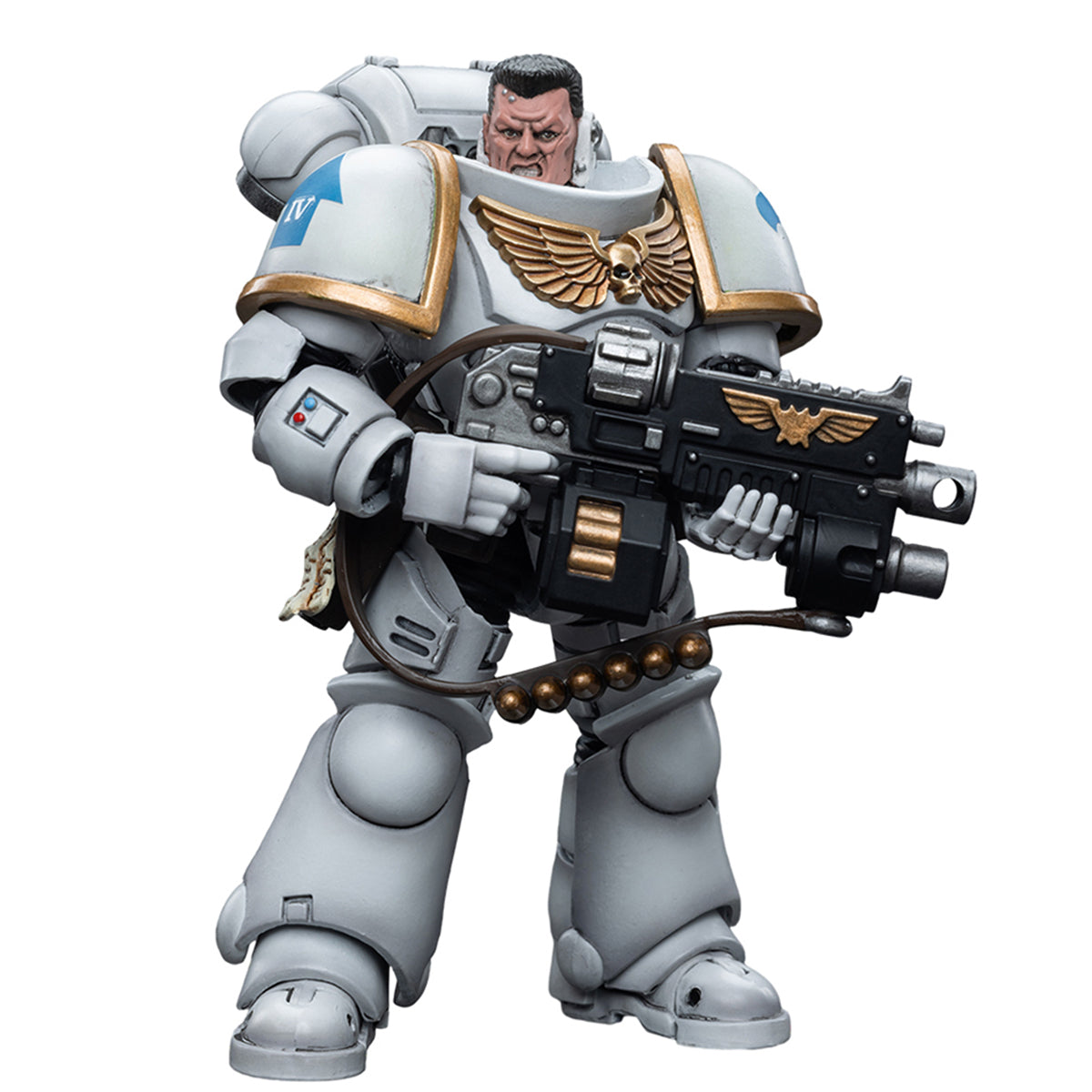 JOYTOY Warhammer 40,000 JT6847 Space Marines White Consuls Intercessors 01 1/18 Scale Action Figure