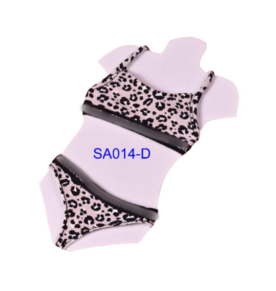(Only Shipped to the US) SA TOYS SA014D 1/6 Scale Female Soldier Sport Pattern Underwear Set Leopard Print Lingerie for 12in Action Figure