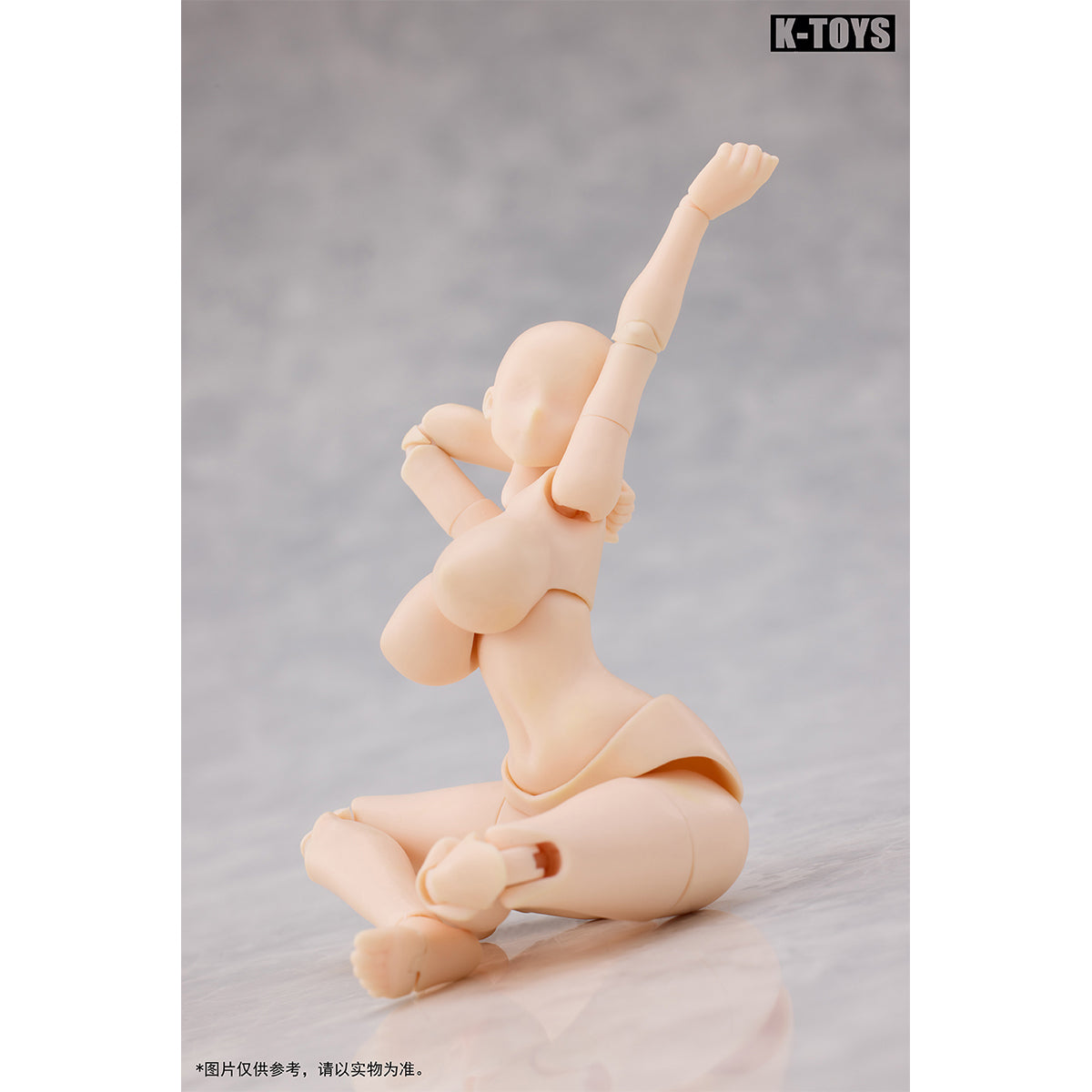 K-Toys Articulated joints Female Anime Type Large Bust 1/12 Scale Action Figure Body