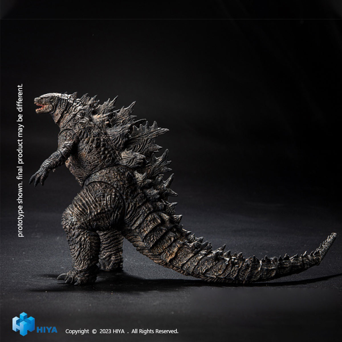 HIYA Godzilla: Rey de los Monstruos - Figura de acción de monstruo Godzilla Exquisite Basic Series
