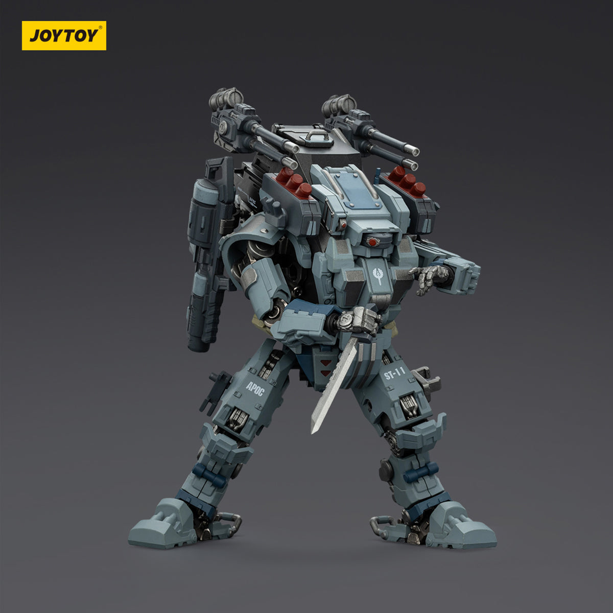 JOYTOY Warhammer 40,000 APOC Series Bedrock Sentence Heavy Fire Assault Mech ST-8611 1/25 Scale JT03066 Action Figure