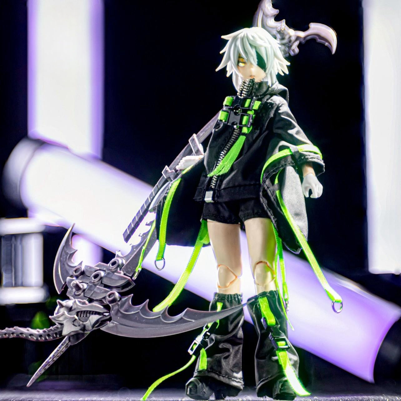 Figurine de collection KOTOBUKIYA 1/12, vêtements de poupée : chasse électronique pour figurine de collection de 6 pouces A006