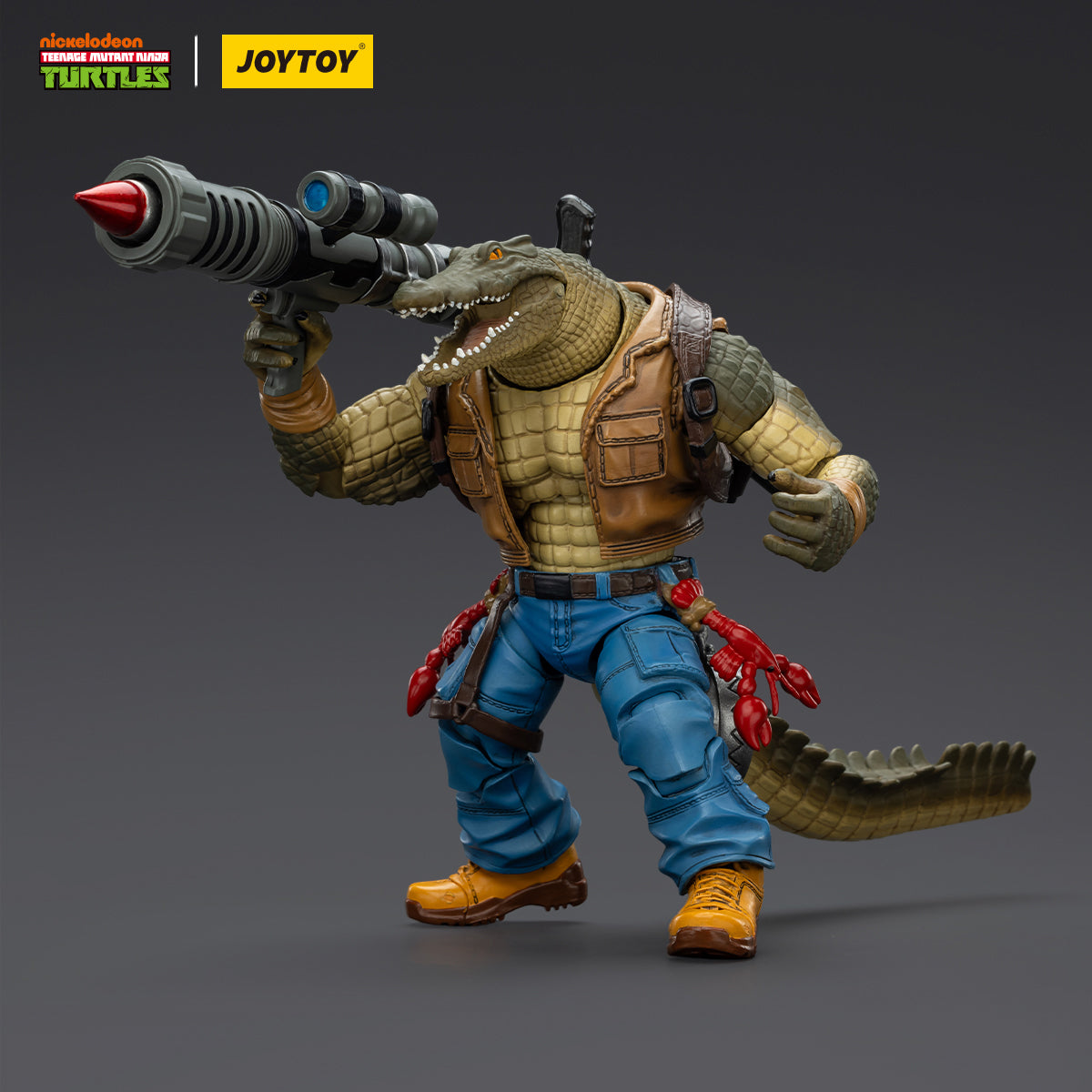 (Only Shipped to the US) JOYTOY TMNT-Leatherhead JT02526 1/18 Scale Action Figure