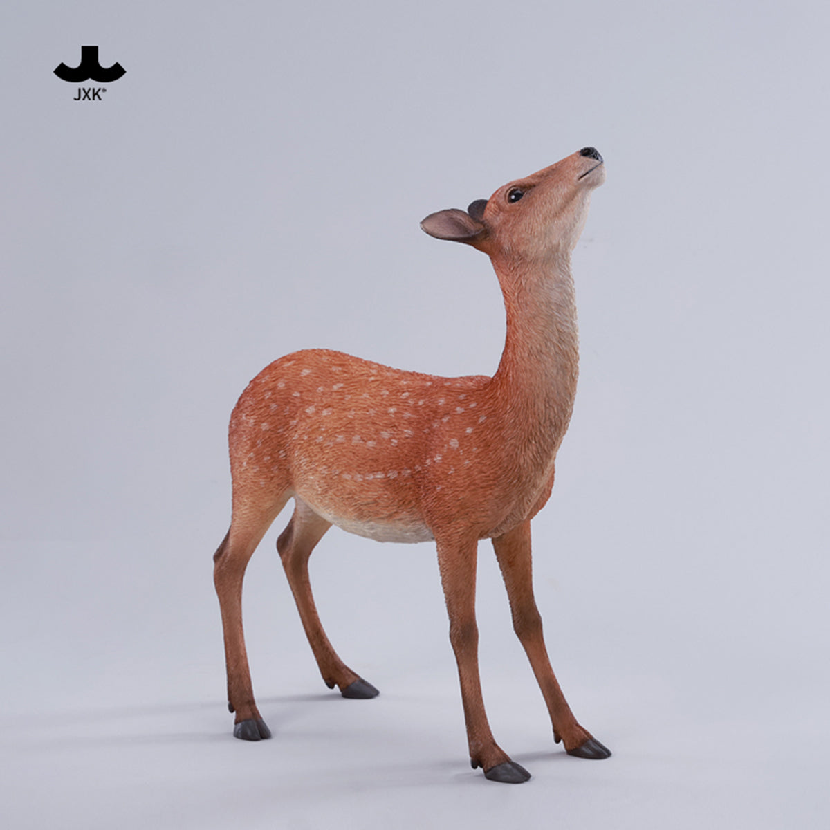 JXK Nara Deer Static Expertly Hand-Painted Lifelike Animal Figurine