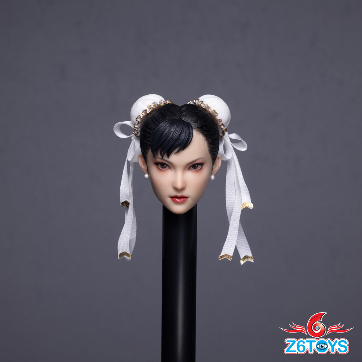 Z6TOYS Asian Moveable Eye Beauty Head Sculpt Xiao Li ZC020 Accessory Fit 1/6 Scale 12-inches Action Figure