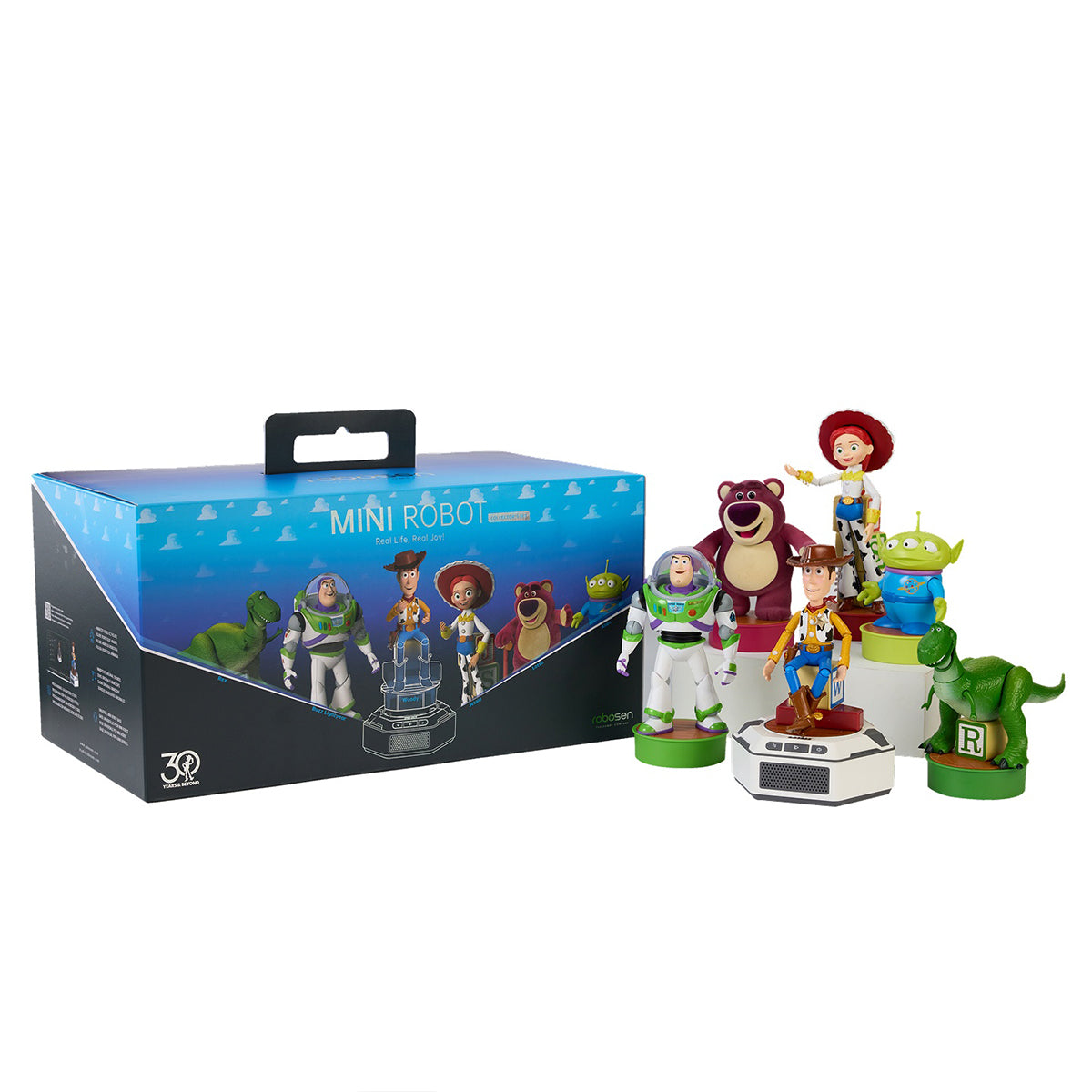 Robosen Mini Robot Toy Story WALL·E/EVE/Woody/Jessie/Buzz Lightyear/REX/Lots-o'-Huggin' Bear/Action Figure Set