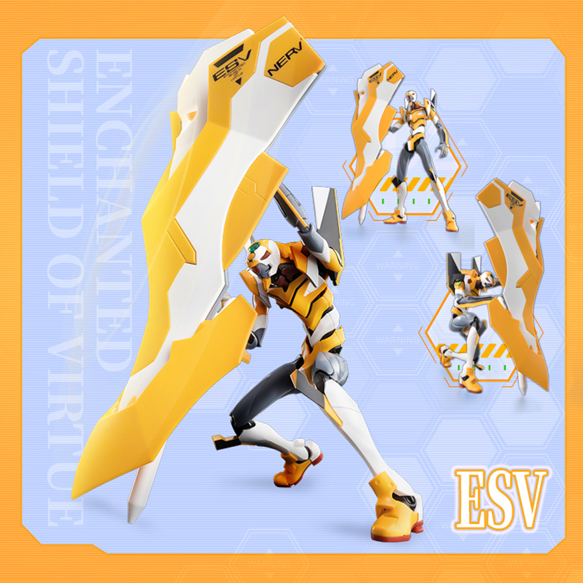 Blokees Legendary Edition Neon Genesis Evangelion Unit-00 (Revised) Deluxe Edition Assembly Model Kits