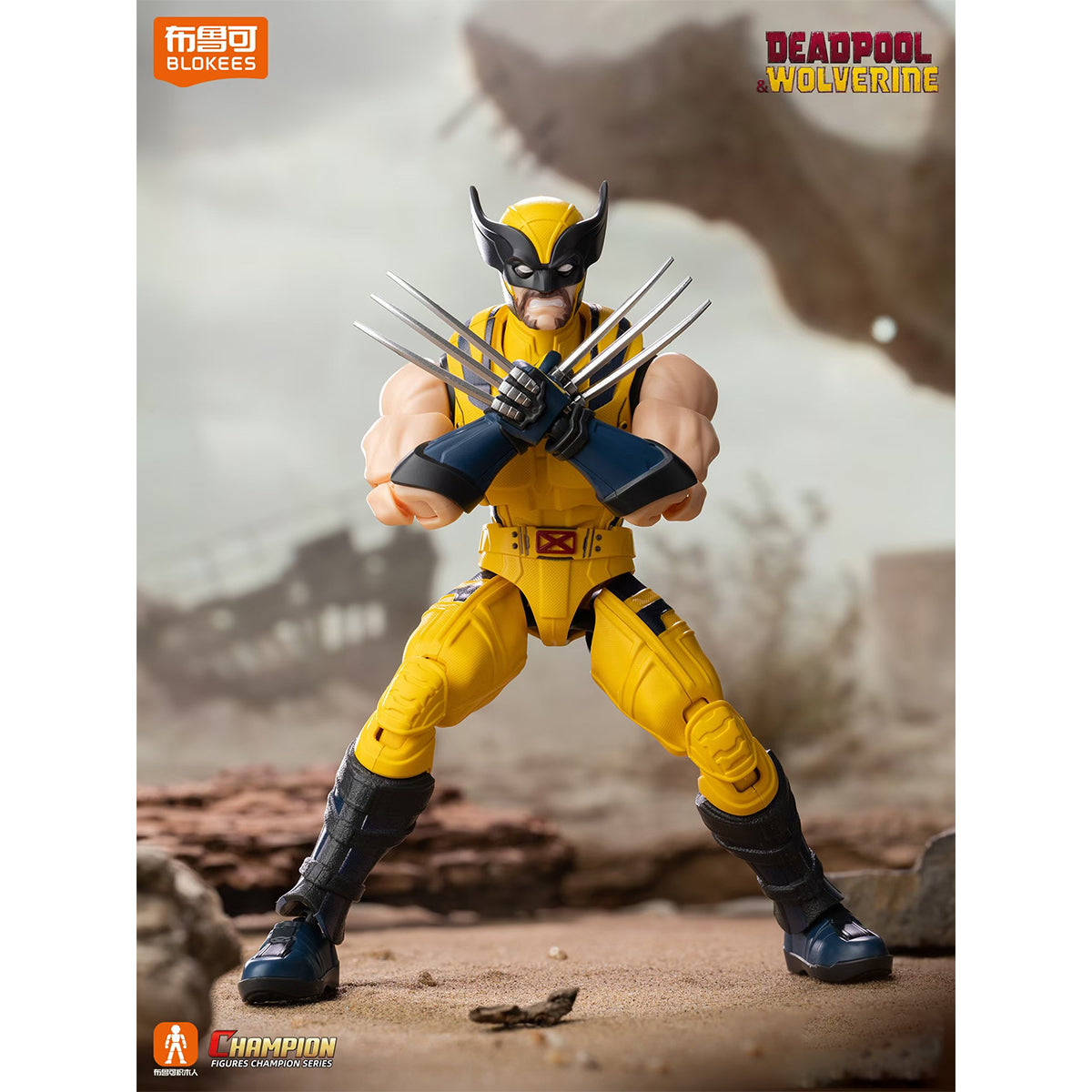 BLOKEES Champion Class WOLVERINE Assembly Model Kit