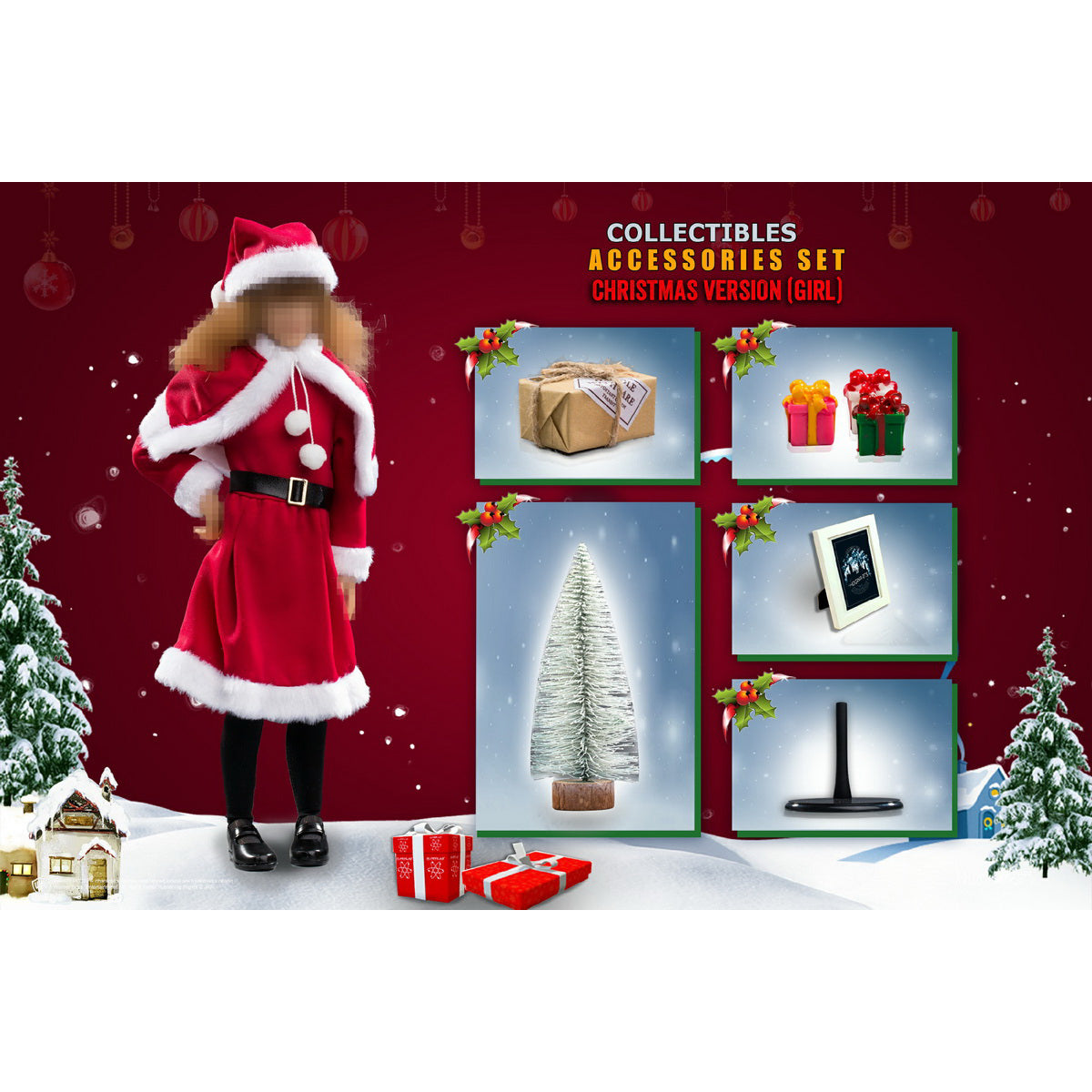 STAR ACE Toys Child Christmas Series Outfit Accessories For Action Figures