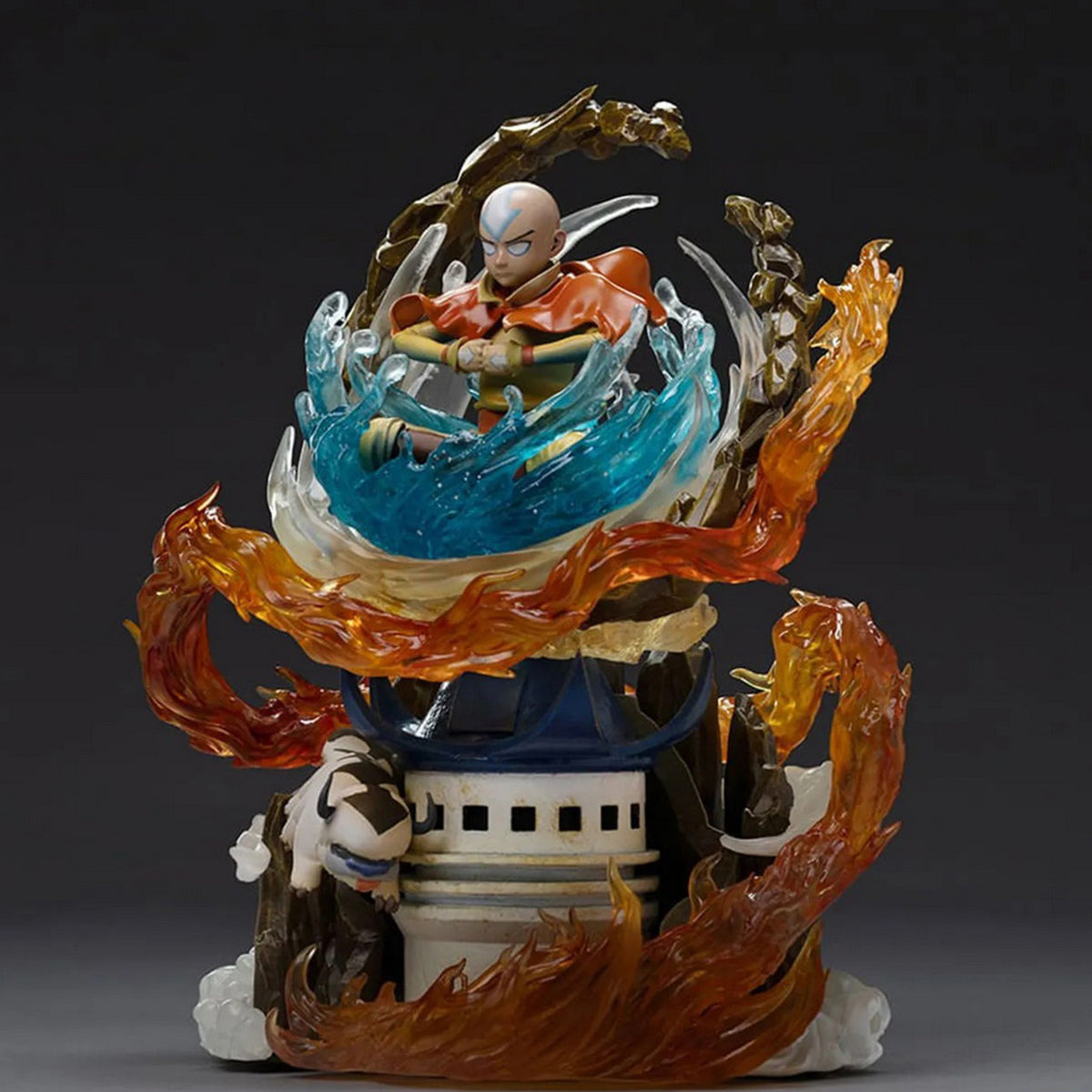 Iron Studios The Legend of Aang Art Animation Movie Statue