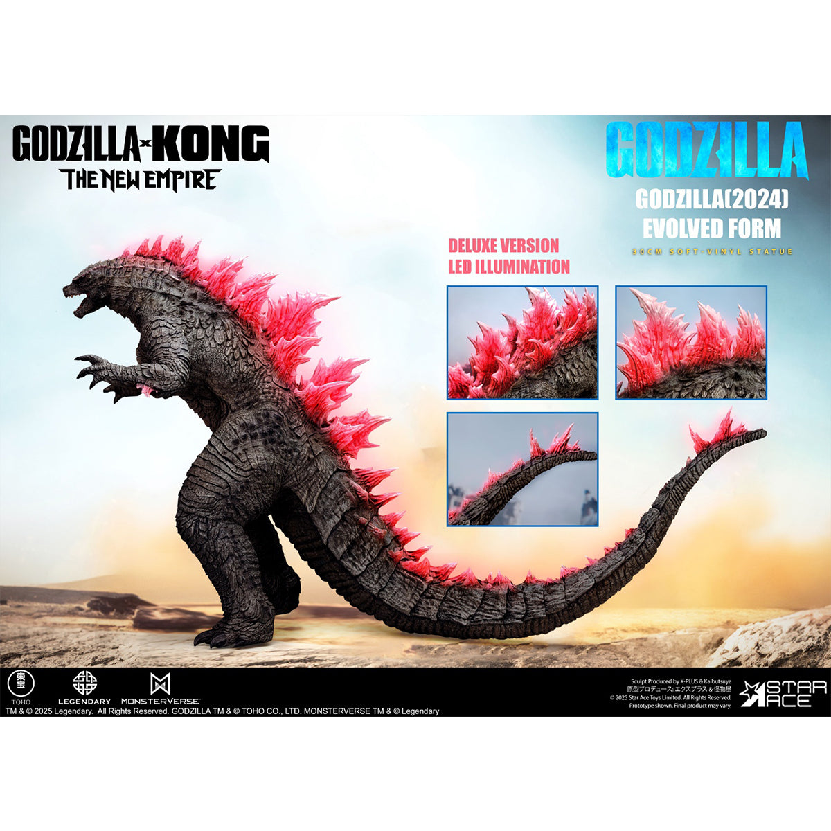 STAR ACE Toys, Godzilla 2024 Evolution, Art Figurine