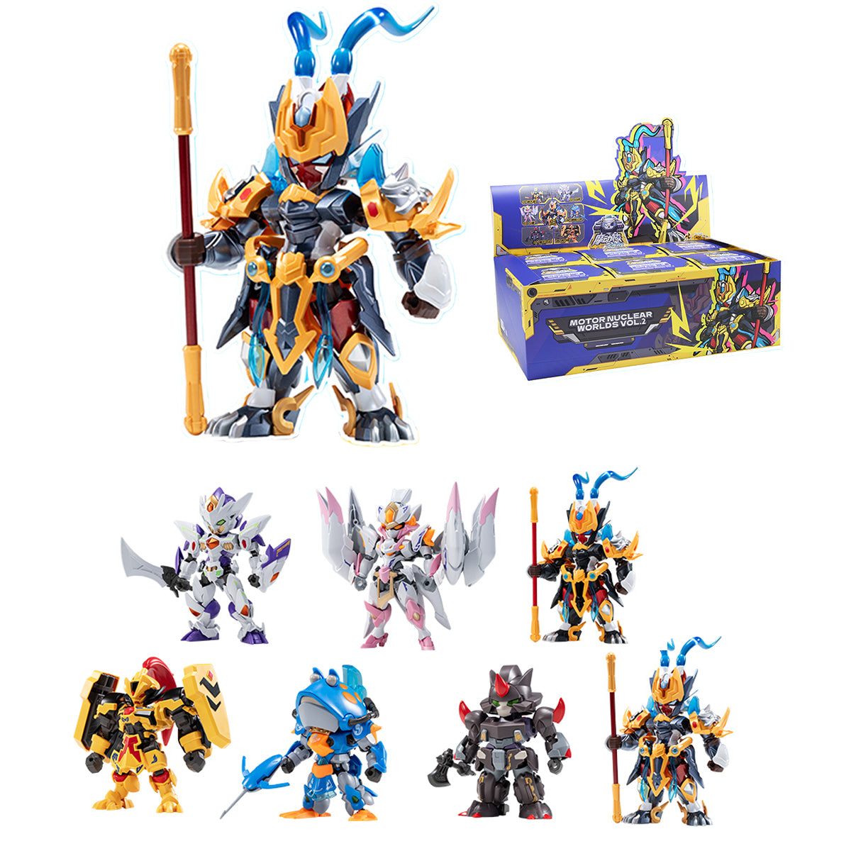 MOTOR UNCLEAR MNC-B World Vol.2 Blind Box Figure
