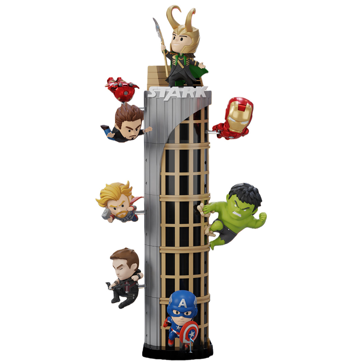 Beast Kingdom MEA-058 The Infinity Saga Stark Tower Series Randomly Single Blind Box Figure