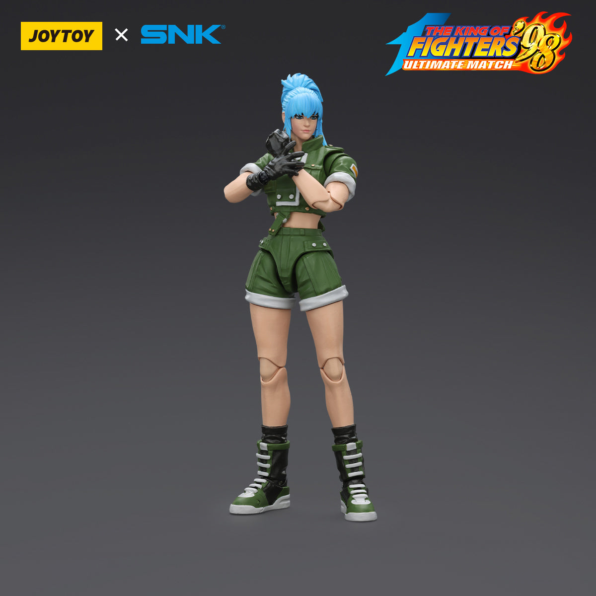JOYTOY SNK 1/18 KOF'98UM Ikari Warriors Team Leona Heidern JT01703 Action Figures