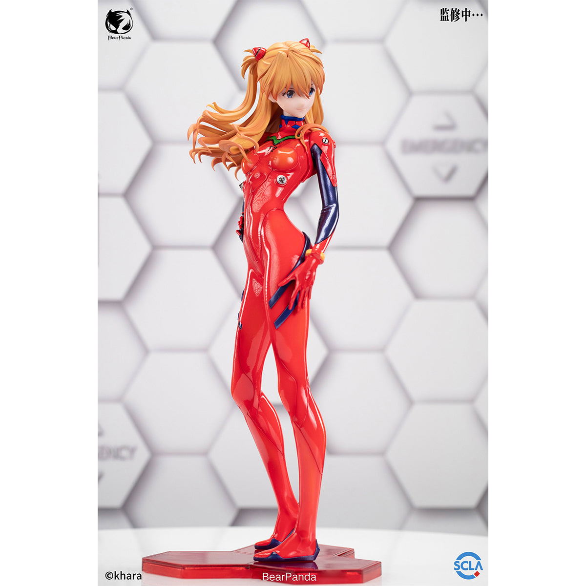 BearPanda × Evangelion, Asuka Shikinami Langley, 1/4 Scale Art Anime Statue