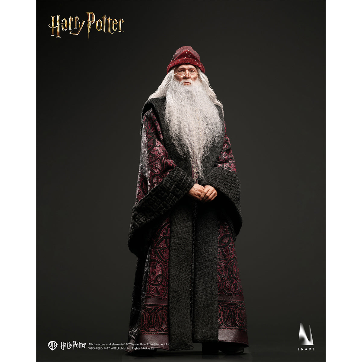 INART Harry Potter and the Chamber of Secrets InArt Albus Dumbledore 1/6 Scale Action Figure Set