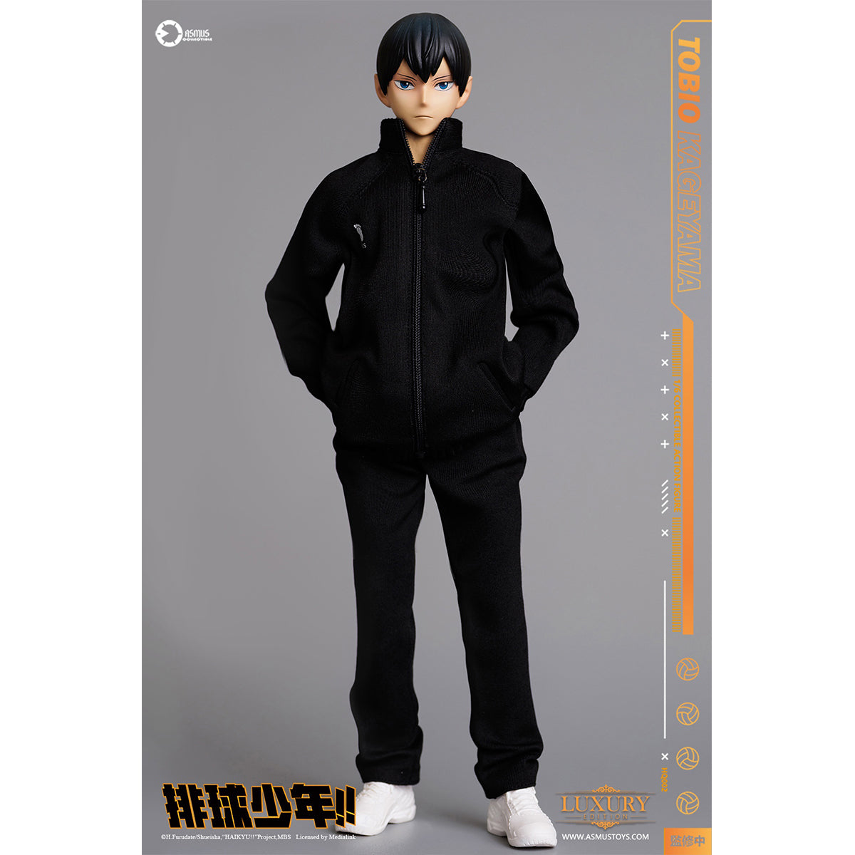 Asmus toys Haikyuu!! TOBIO KAGEYAMA HQ02 1/6 Scale Action Figure