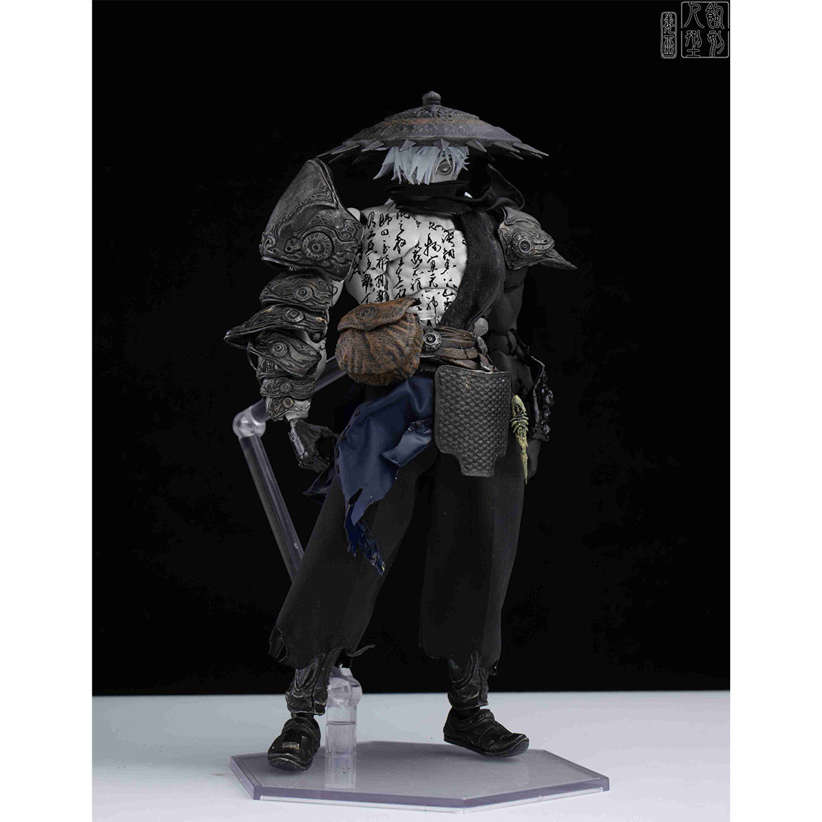 Etched Human Poison Shaman Witch Zhang Qing Calligraphy Skin Version 1/12 Scale Action Figure