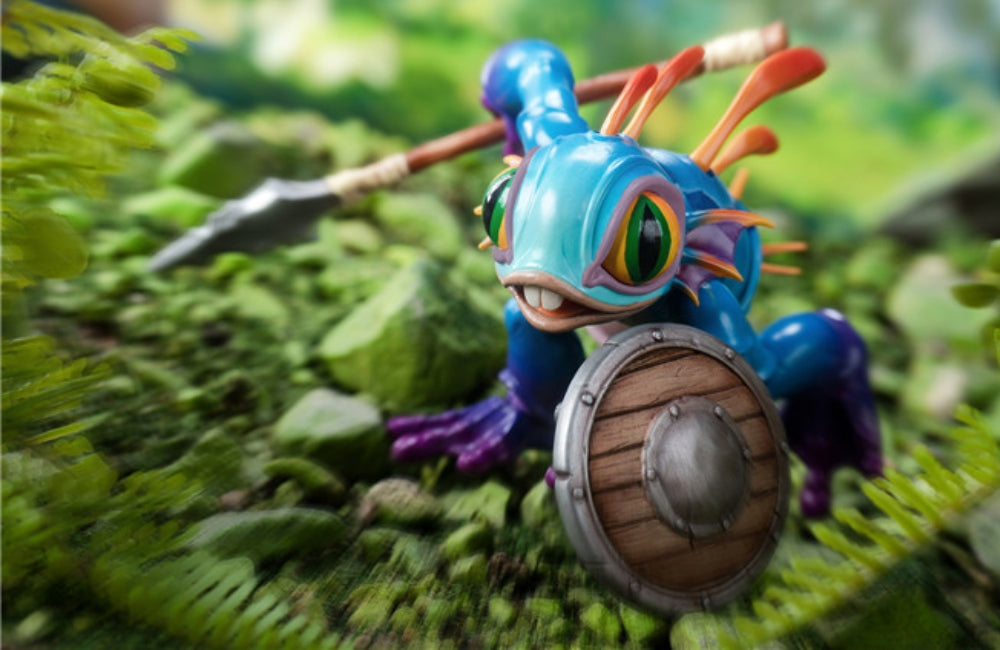 Figura coleccionable de Hero Toys: Murky, figura de acción en miniatura azul XYXDRKLS