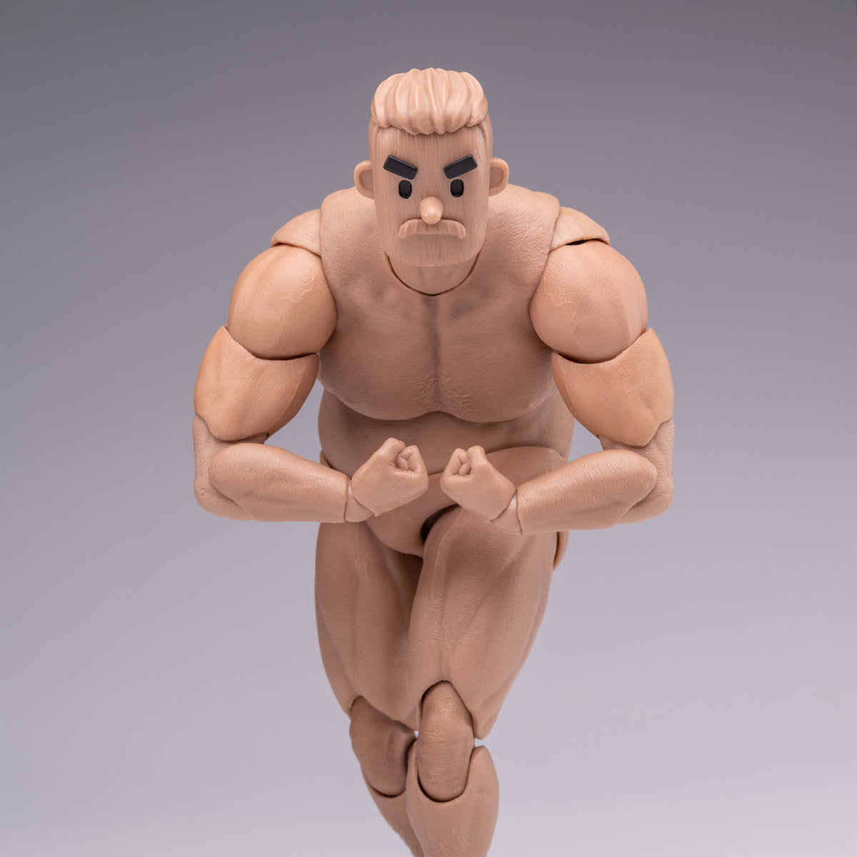NOTTAA, Articulated joints Middle-aged Square-headed Suntan-Skined, 1/12 Scale Action Figure Body