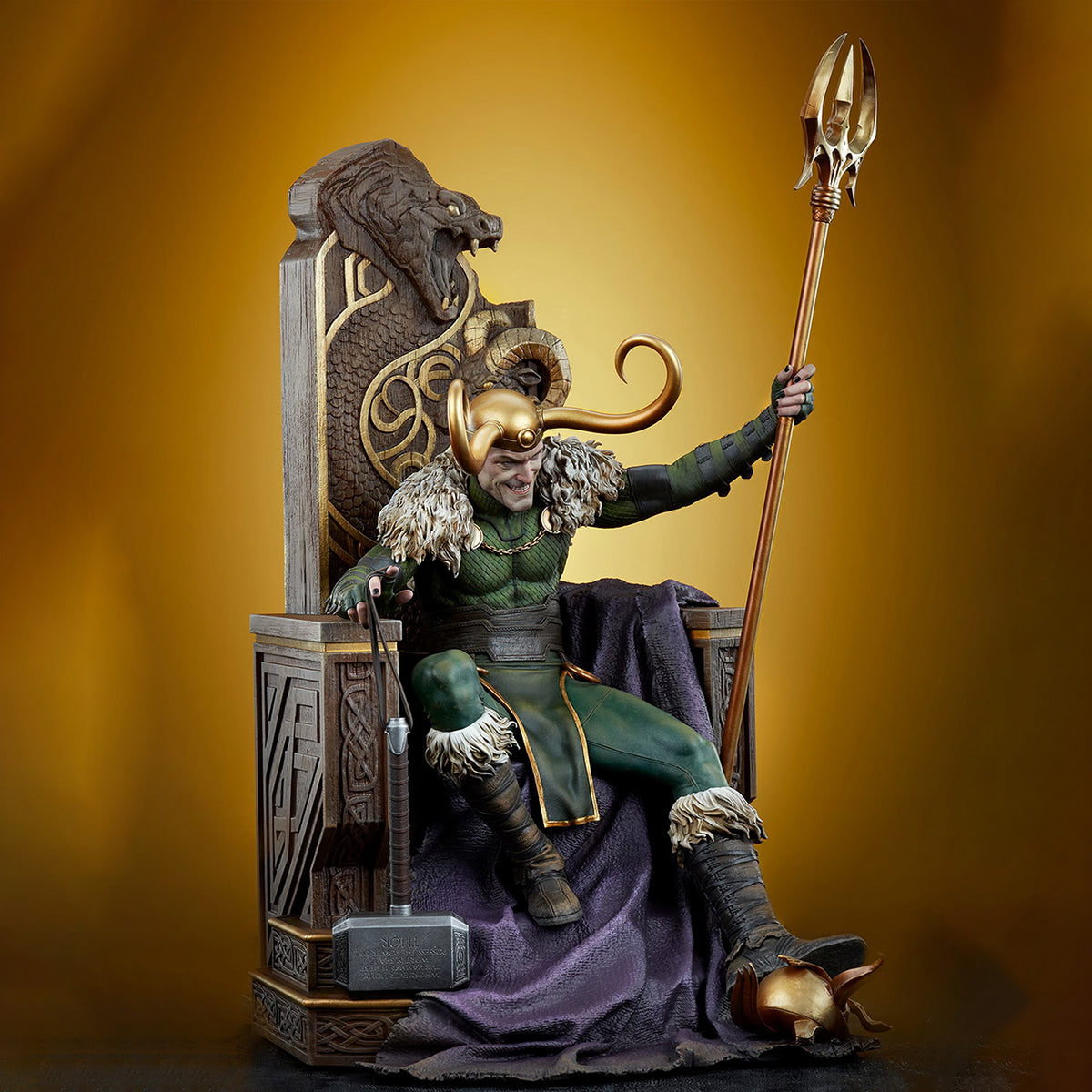 Sideshow Marvel Loki Art Statue