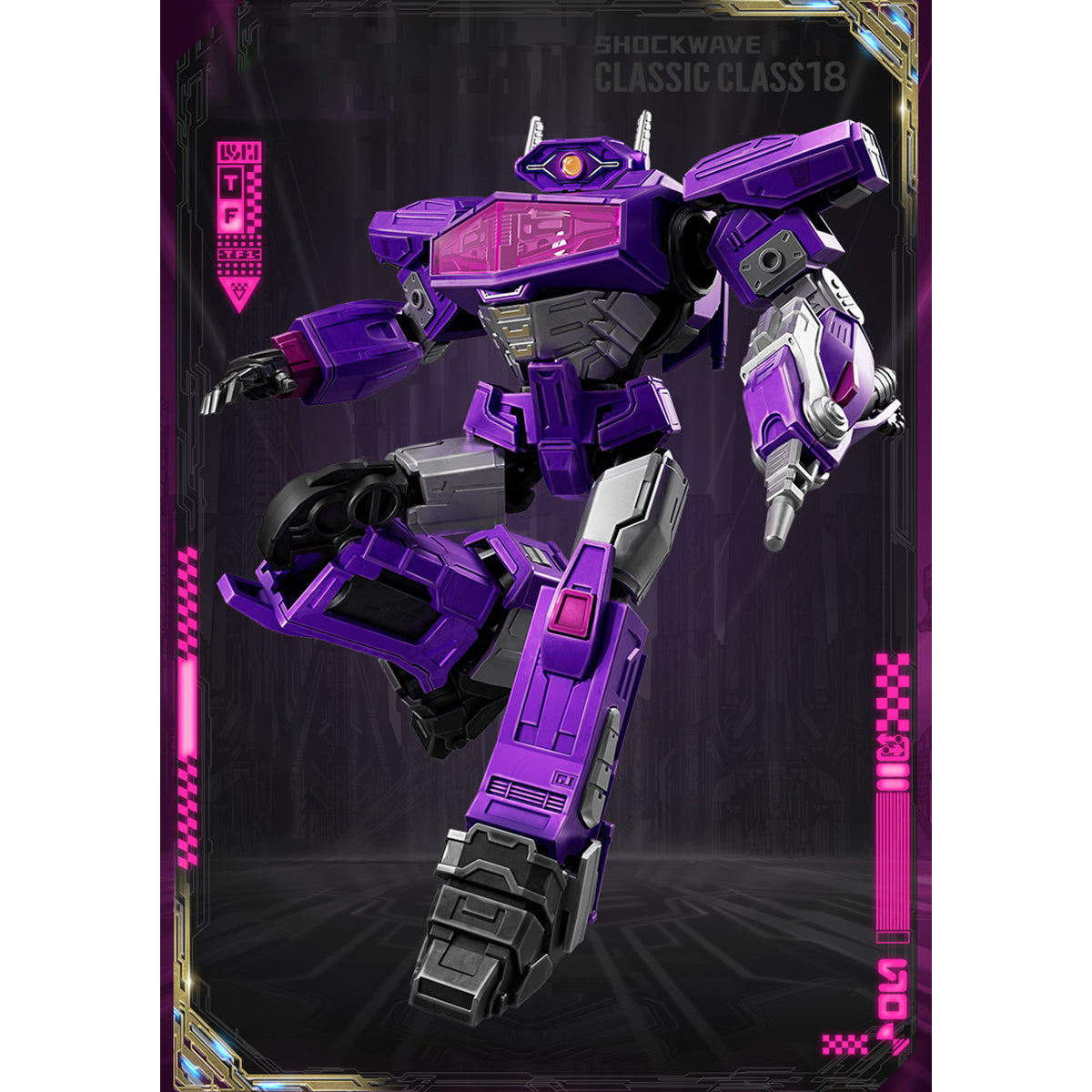 Transformers One de la serie Blokees Champion: kits de modelos de ensamblaje Shockwave/Shockblast