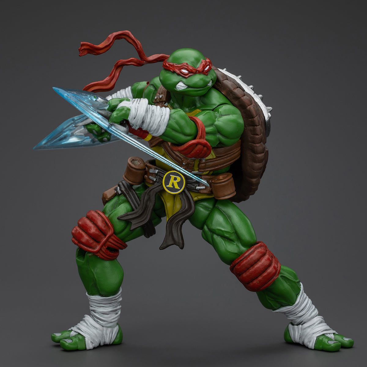 Serie TMNT de JOYTOY: Tortugas Ninja Adolescentes Mutantes - Figuras de acción de Raphael a escala 1:18
