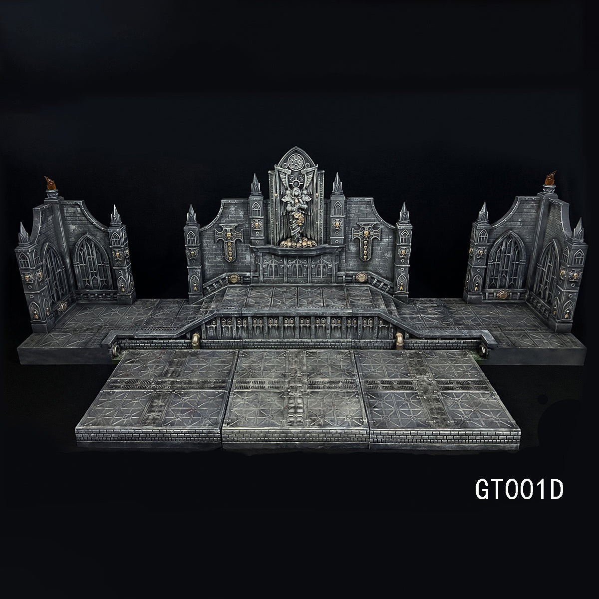 Xinglan Workshop Steel Casting Warhammer Infinite Combo Diorama Scene Base Fit 1/12 Scale Action Figure