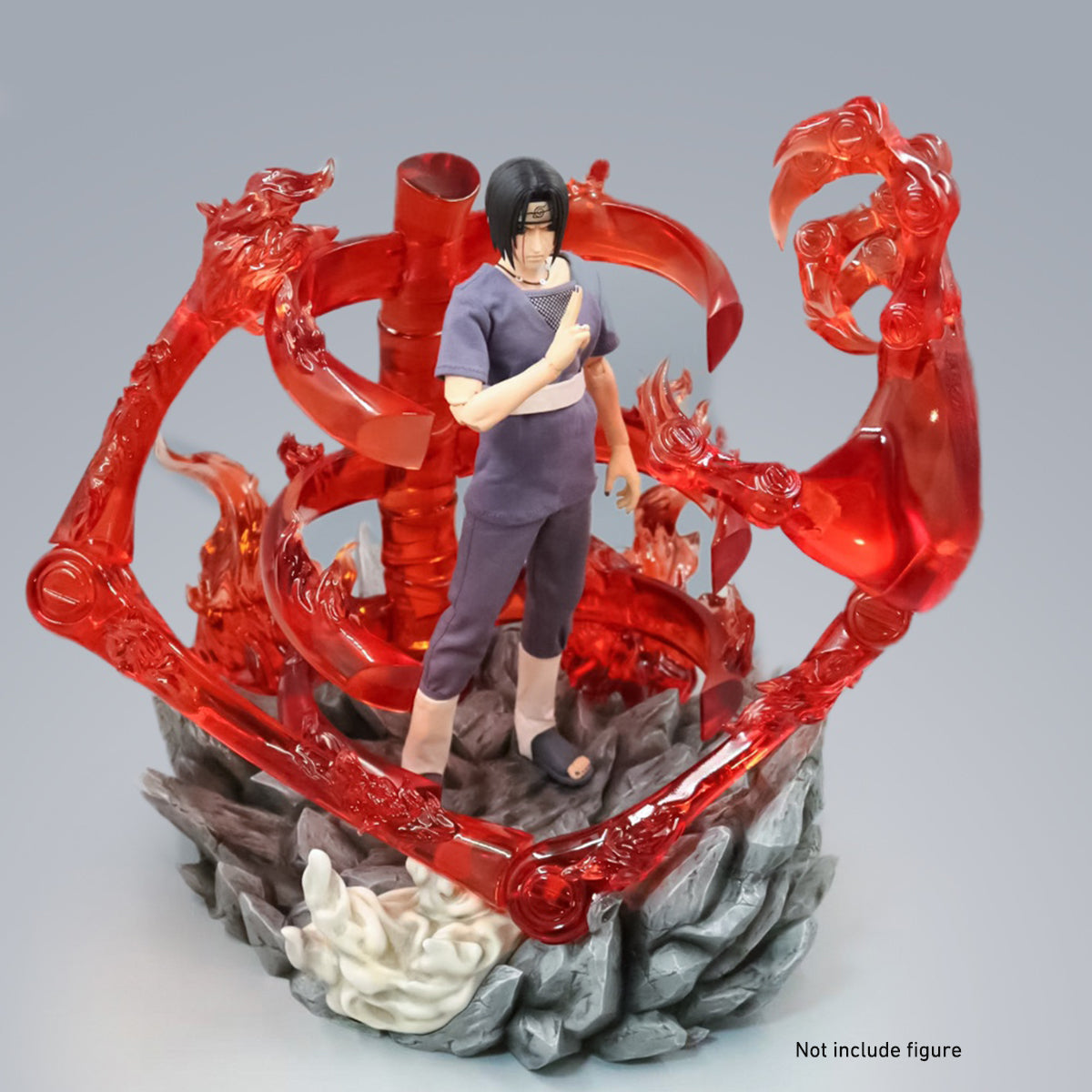 TX-Studio, Susanoo Skeleton Effect Transparent Scene Base, Fit 1/6 Scale Action Figurine