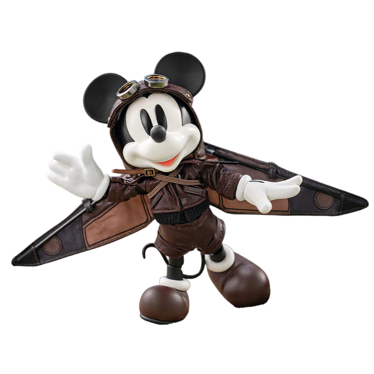 ディズニー、バイナルメーション（メカ、ロボッツ1.2） MORSTORM Articulated Action Figure Series Pilot Flying Dream Mickey Mo