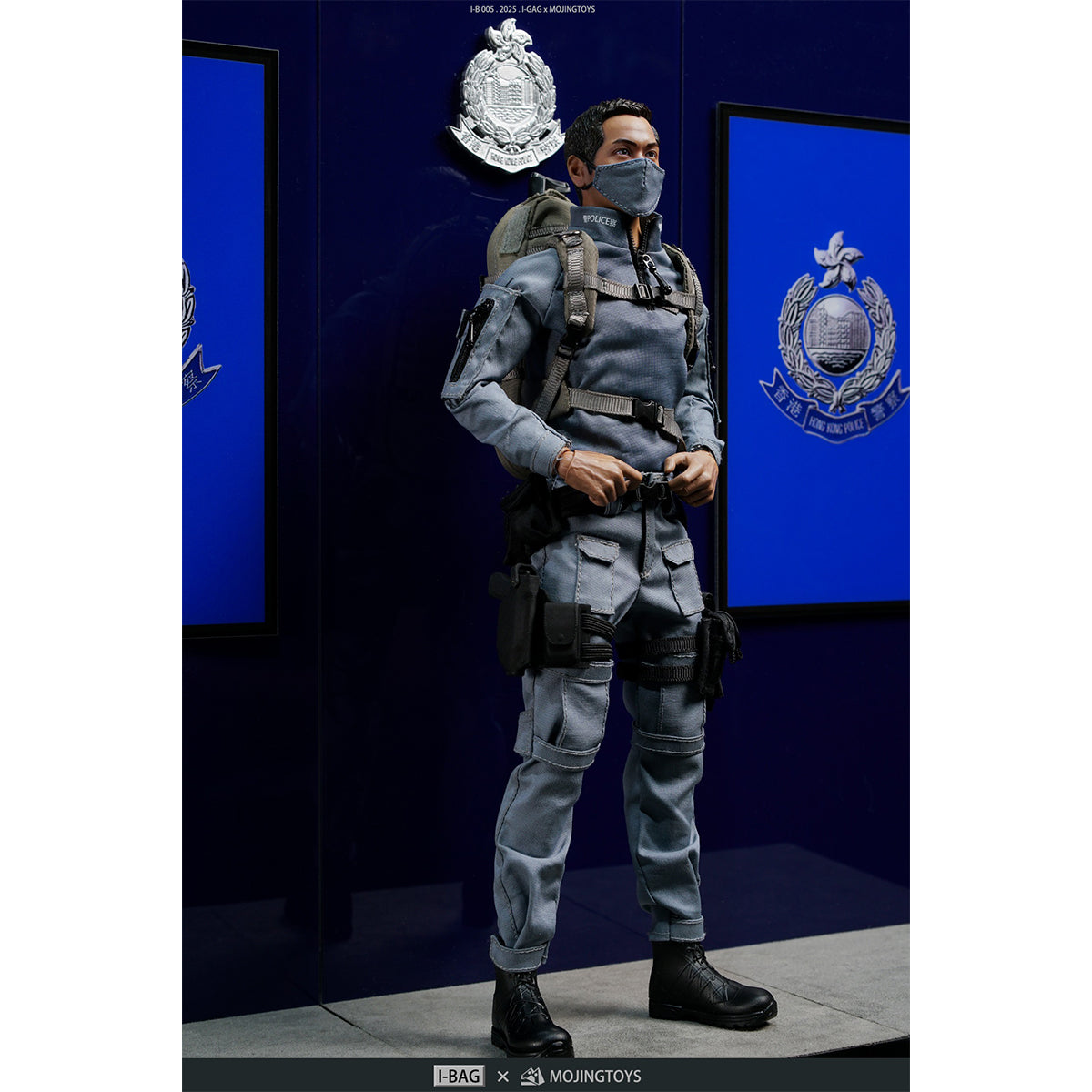 MOjingtoys, Chinese Hong Kong Urban Tactical Duty Team 2024: CTRU (Counter-Terrorism Response Unit)/ASU (Airport Security Unit)/RRT (Hong Kong Railway Response Team)/, Action Figures