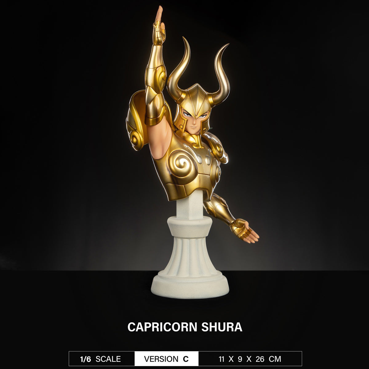 JIMEI PALACE Saint Seiya Capricorn Shura Golden Saints Series Vol.5C Art Statue