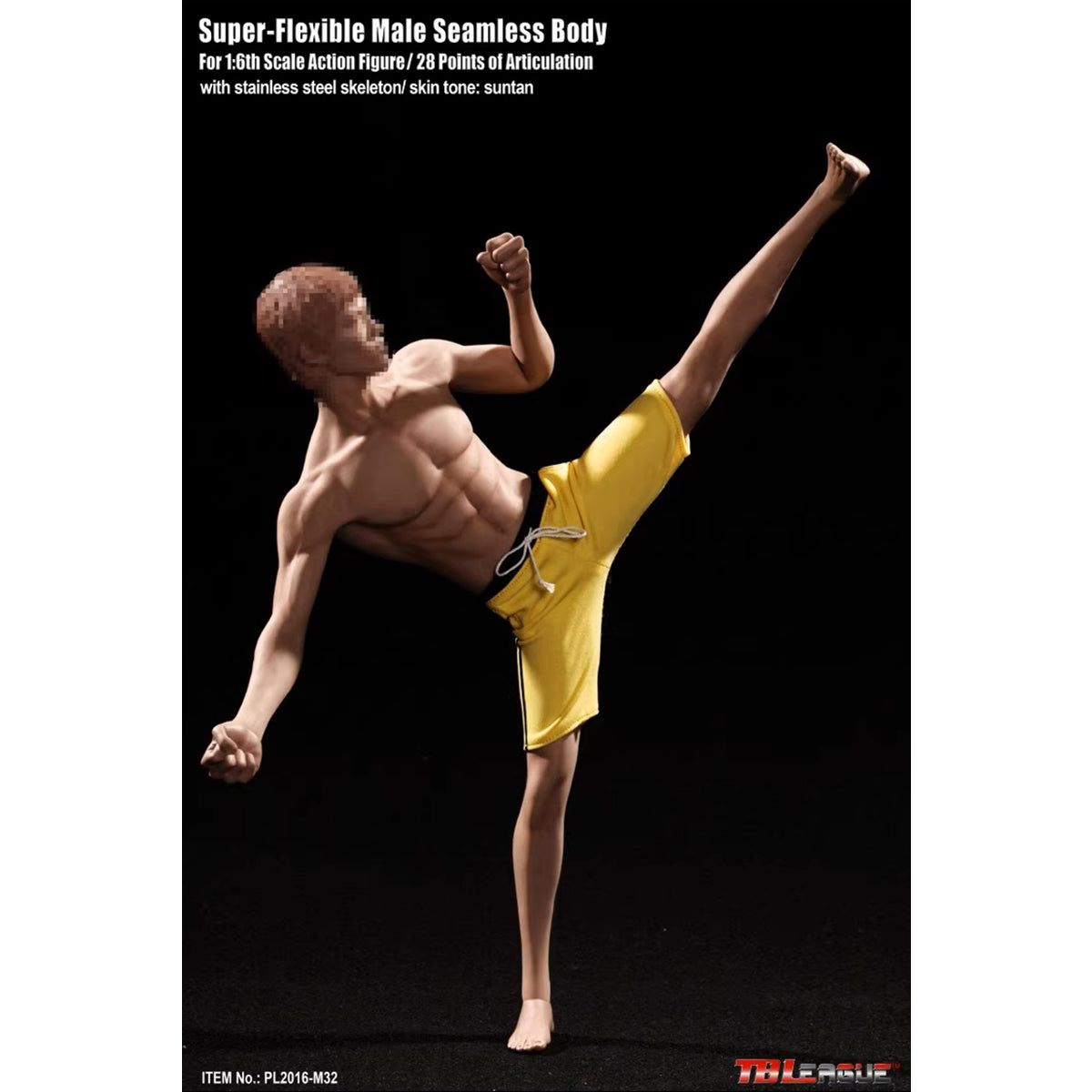 TBLeague, Seamless Male Muscular Body Suntan-Skin, Action Figures Body