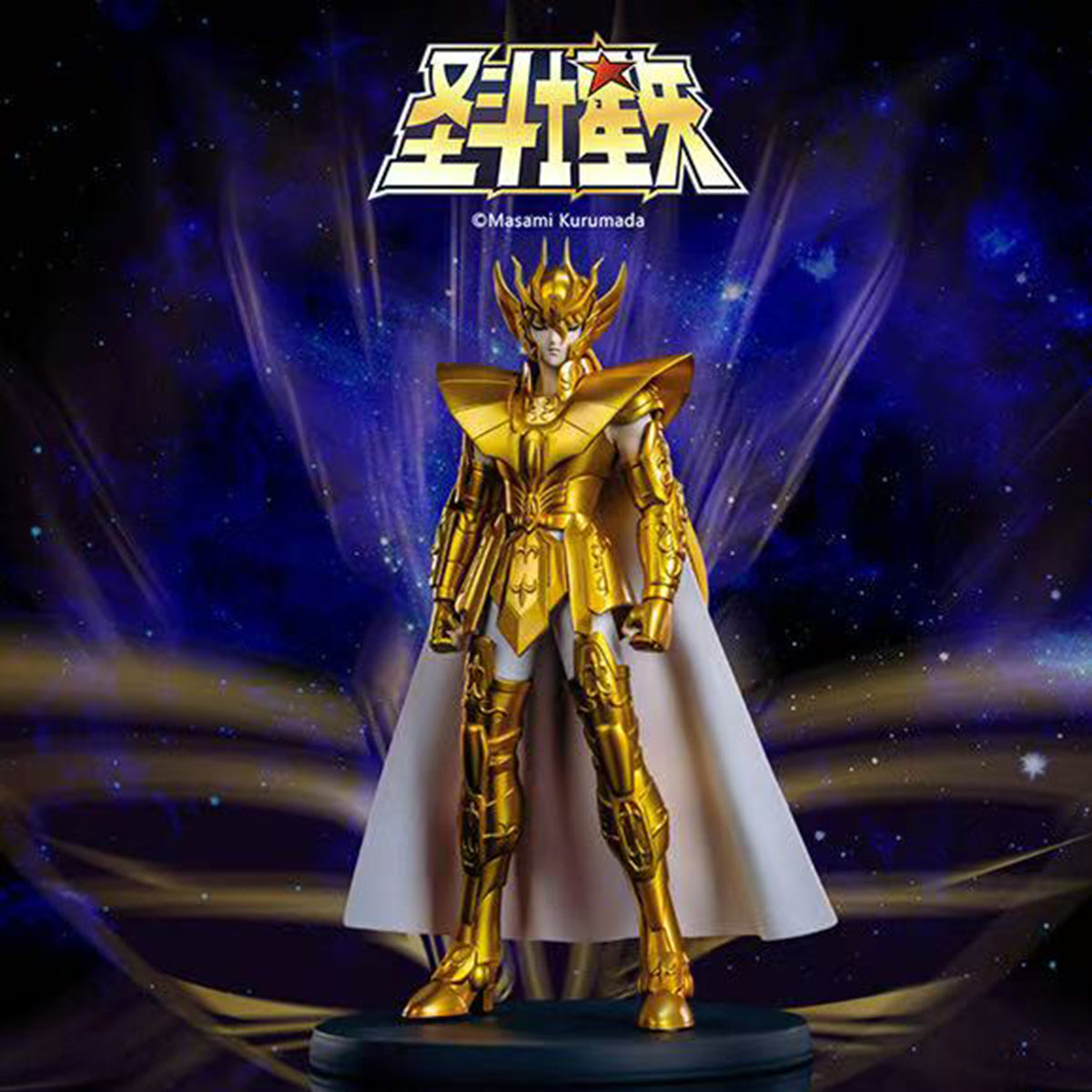Zodiakos Studio, Saint Seiya SS-01 Libra Dohko/SS-02 Aries Mu/SS-03 Sagittarius Aiolos/SS-04 Virgo Shaka, Art Anime Statue