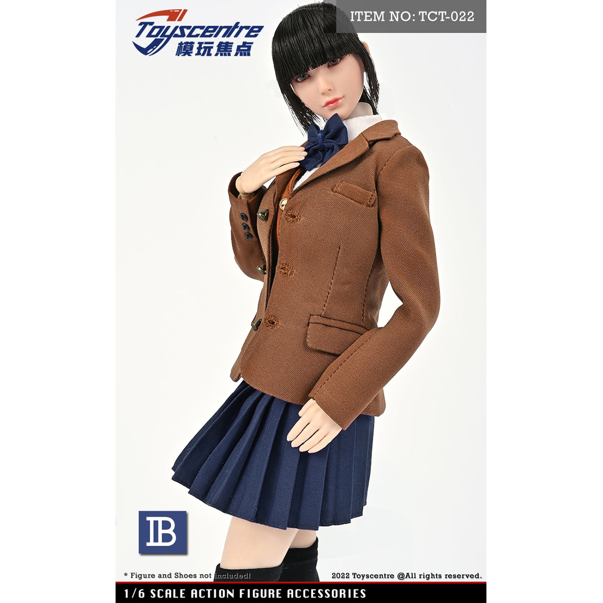 Toyscentre, Female Suit Skirt Set, Doll Clothes Accessory for 12-inches Action Figurine