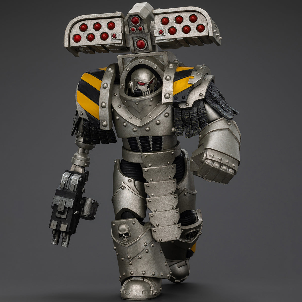 (Only Shipped to the US) JOYTOY Warhammer The Horus Heresy 1/18 lron Warriors Tyrant Siege Master Terminator with Rocket launcher JT01482 Action Figures