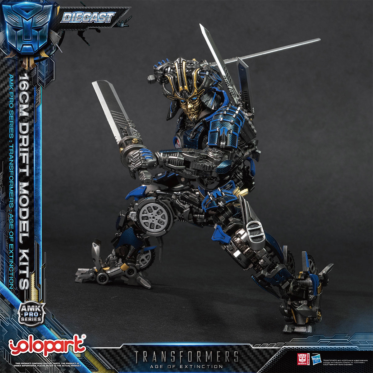 YOLOPARK AMK PRO Series Transformers Drift Die-Cast Assembly Model Kits