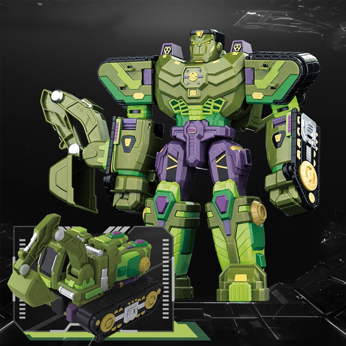 ZD Toys The Avengers Spider-Man/Black Panther/Hulk/Thor/Captain America/Iron Man Transformable Vehicle Car Model