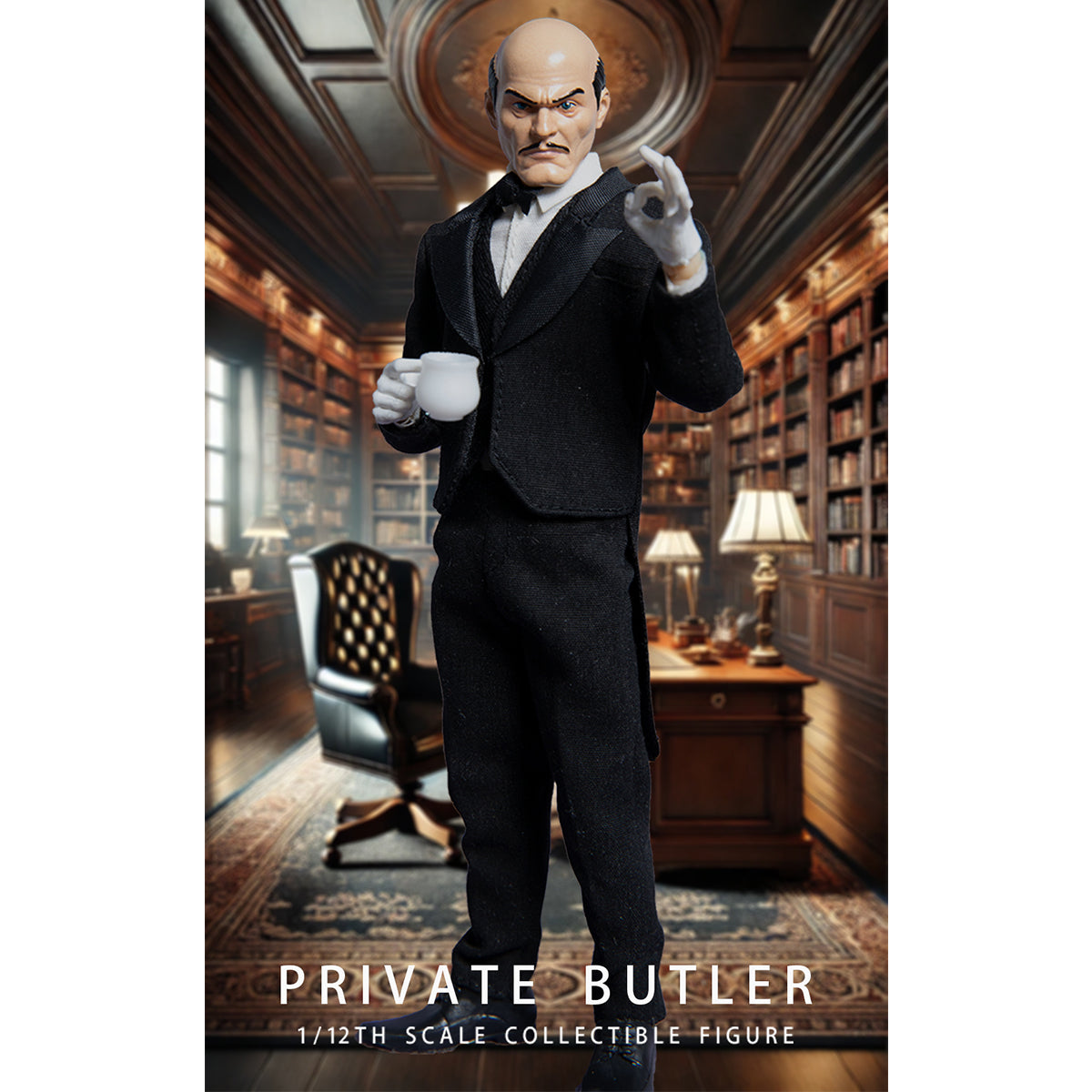 Joy Man Toys Private Butler 1/12 Scale Action Figure