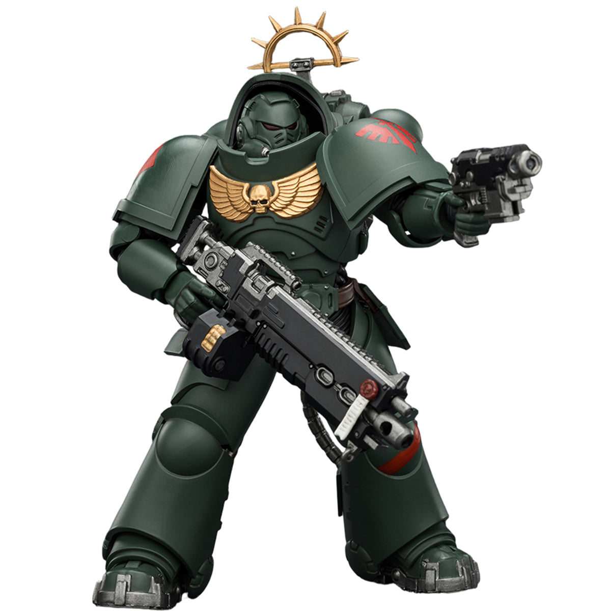 JOYTOY Warhammer 40,000: Space Marine 2 Heavy Intercessor with Heavy Bolt Rifle and Bolt Pistol (Game Edition) 1/18 Scale Action Figure