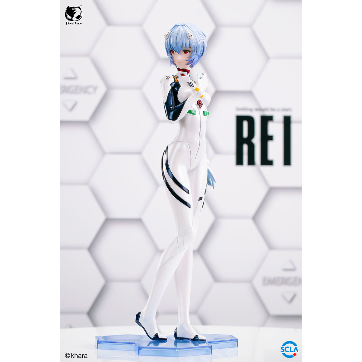 BearPanda Neon Genesis Evangelus Ayanami Rei 1/4 Scale Art Figurine