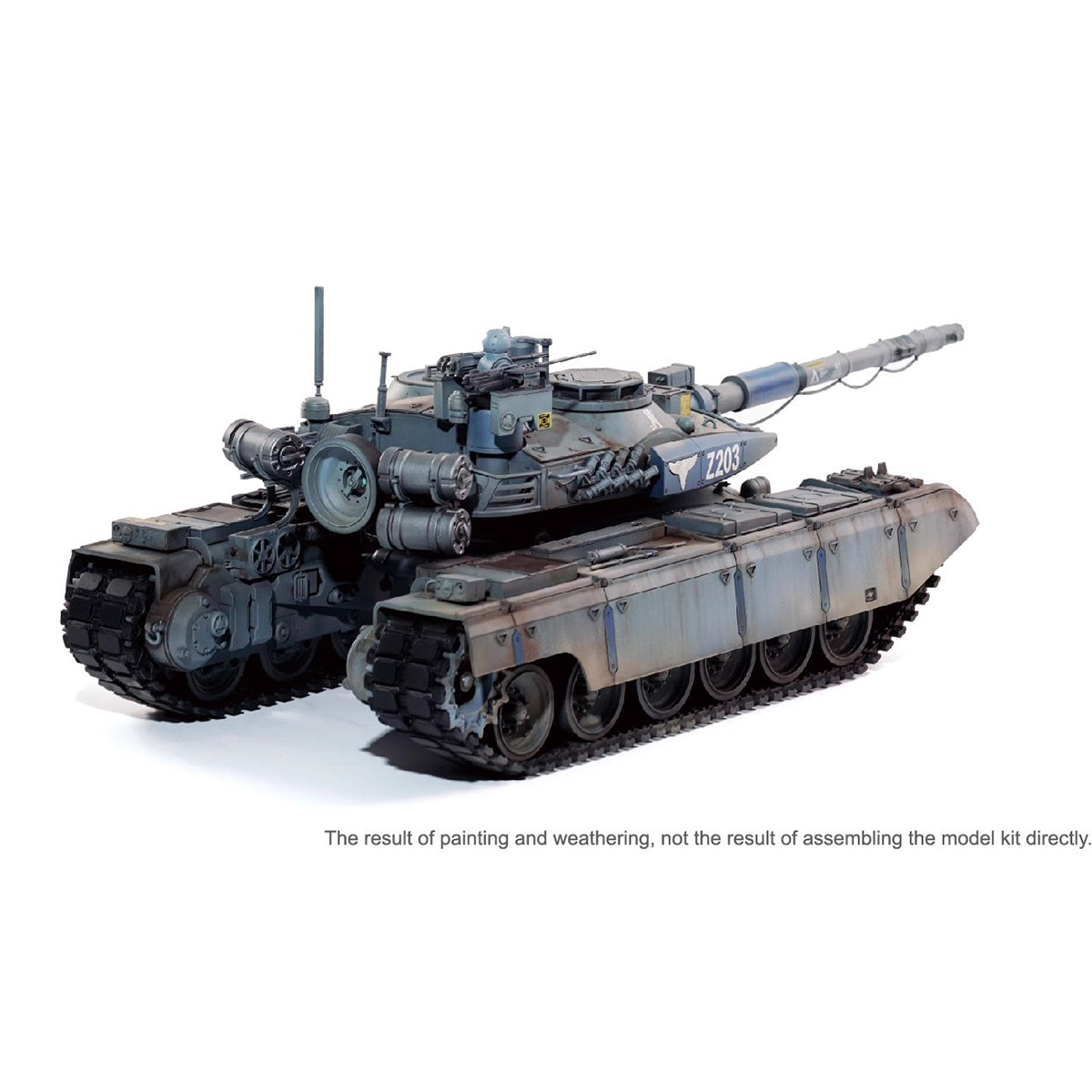 BORDER Grizzly Battle Tank Assembly Model Kits
