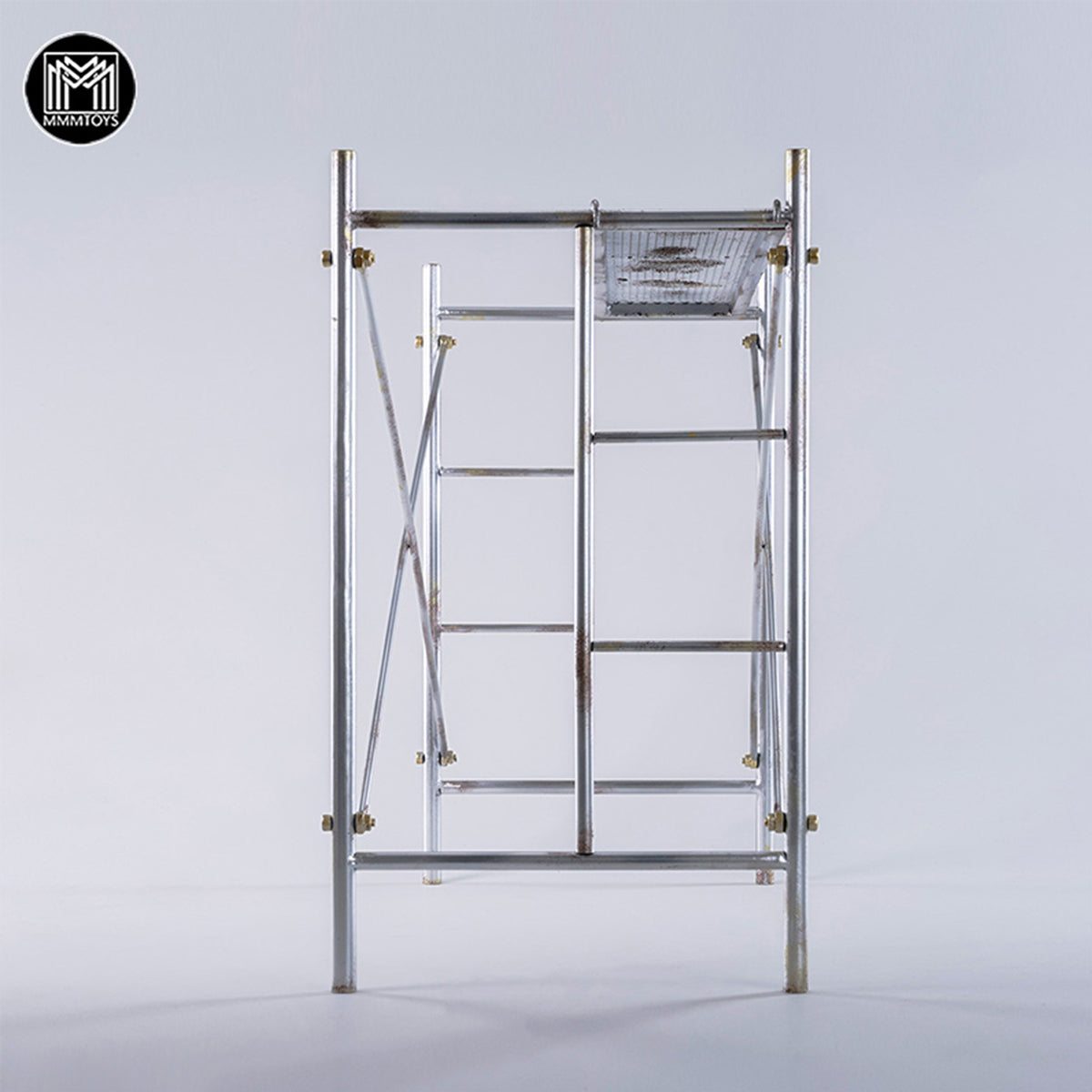 MMMTOYS Industrial Scaffolding Scene Base Fit 1/12 Scale Action Figure