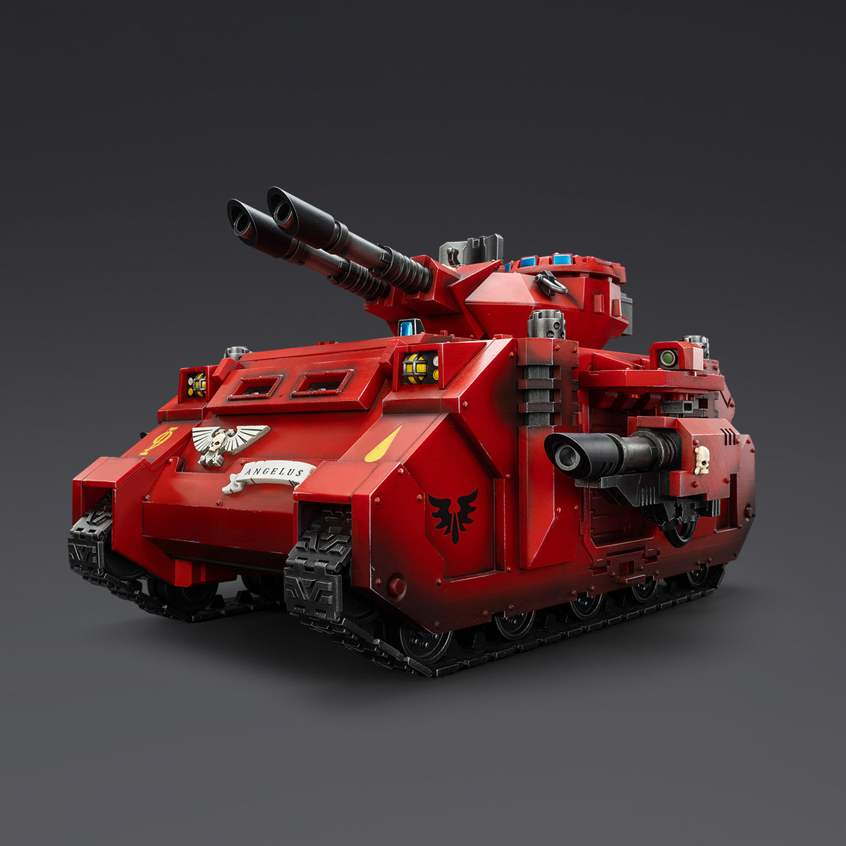 (Only Shipped to the US) JOYTOY Warhammer 40,000 1/18 Blood Angels Predator Annihilator with Twin Lascannons JT01499 Action Figures Collection Model Gift